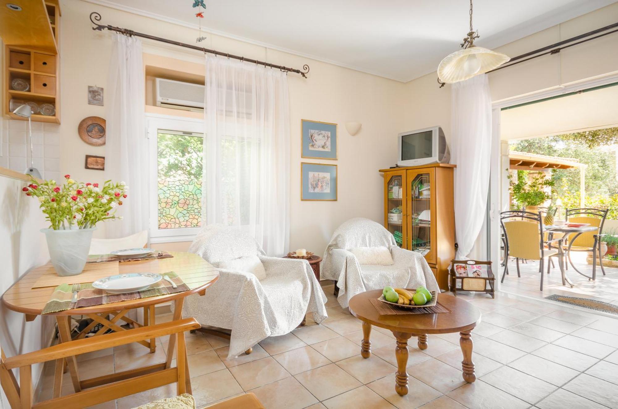 Villa Aliki Barbati Ngoại thất bức ảnh